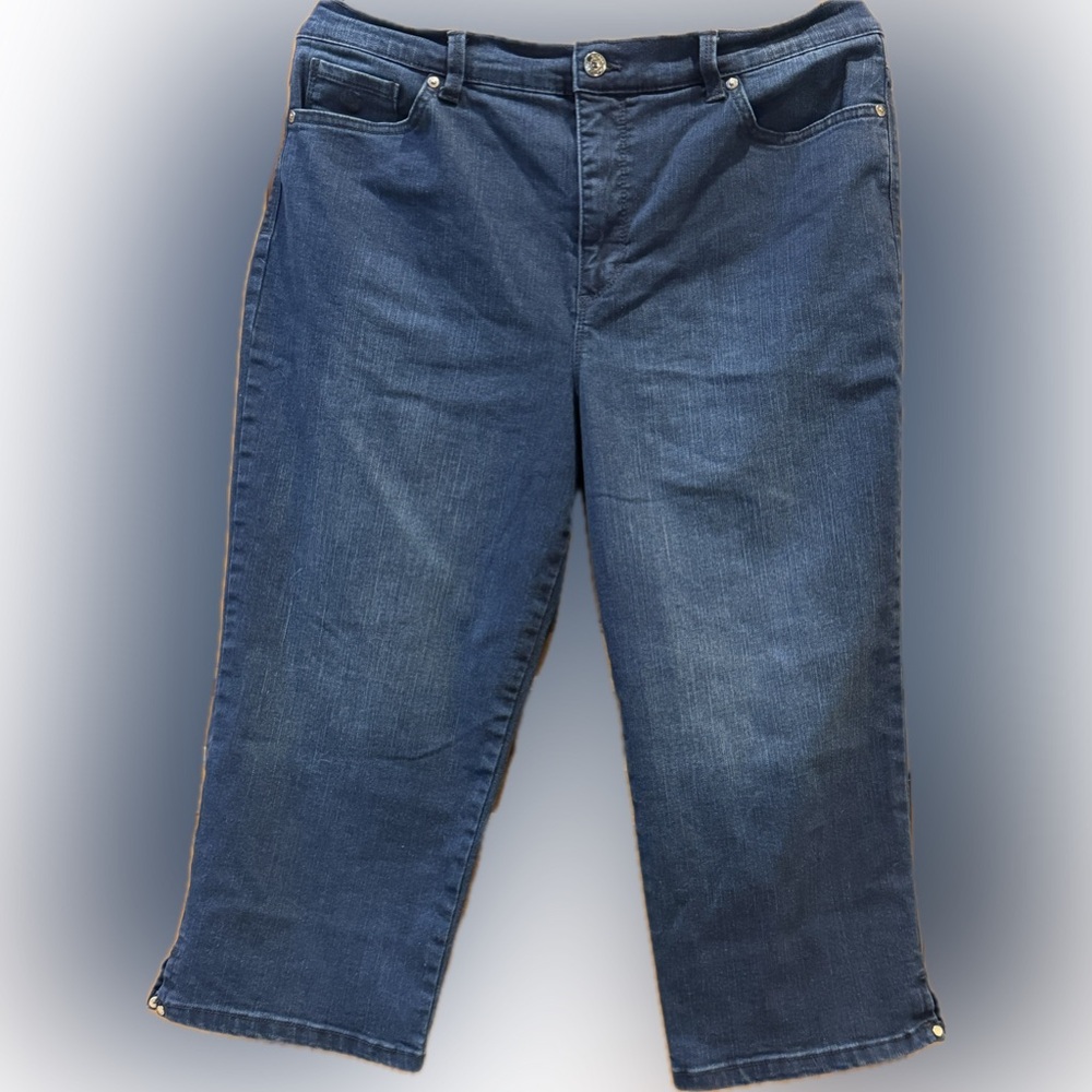 GLORIA VANDERBILT AMANDA JEAN CAPRIS, SIZE 14, NWOT